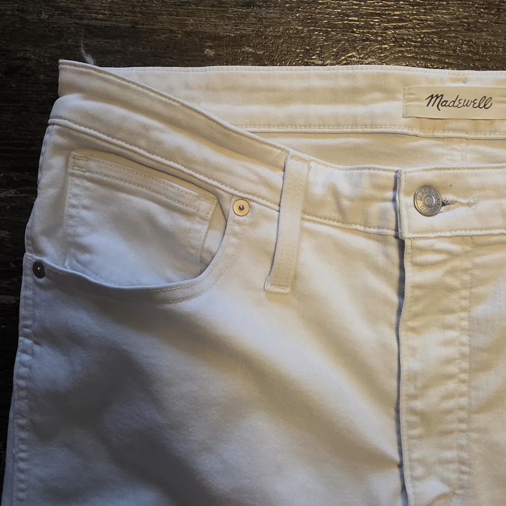 Madewell White Skinny High-Rise Jeans - Picture 5 of 8